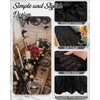 FuSenYuan Black Cheesecloth Table Runner 10FT 1Pack Rustic Boho Gauze