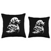Golden Retriever Dog Nature Graphic Design Throw Pillow