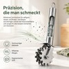 Angoily Steak tenderiser meat tenderiser stainless steel rolling meat tenderiser