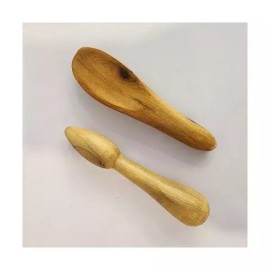 JbSBRjbkDHbg 트렌드 지압봉 나무 마사지 추천 괄사 Trend Acupressure Wood Massage Recommended Gua Sha [Bat-shaped]