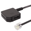 S-Impuls adaptor West RJ11 (6/4)-TAE-F Kuppl. 20cm cable (VF v.