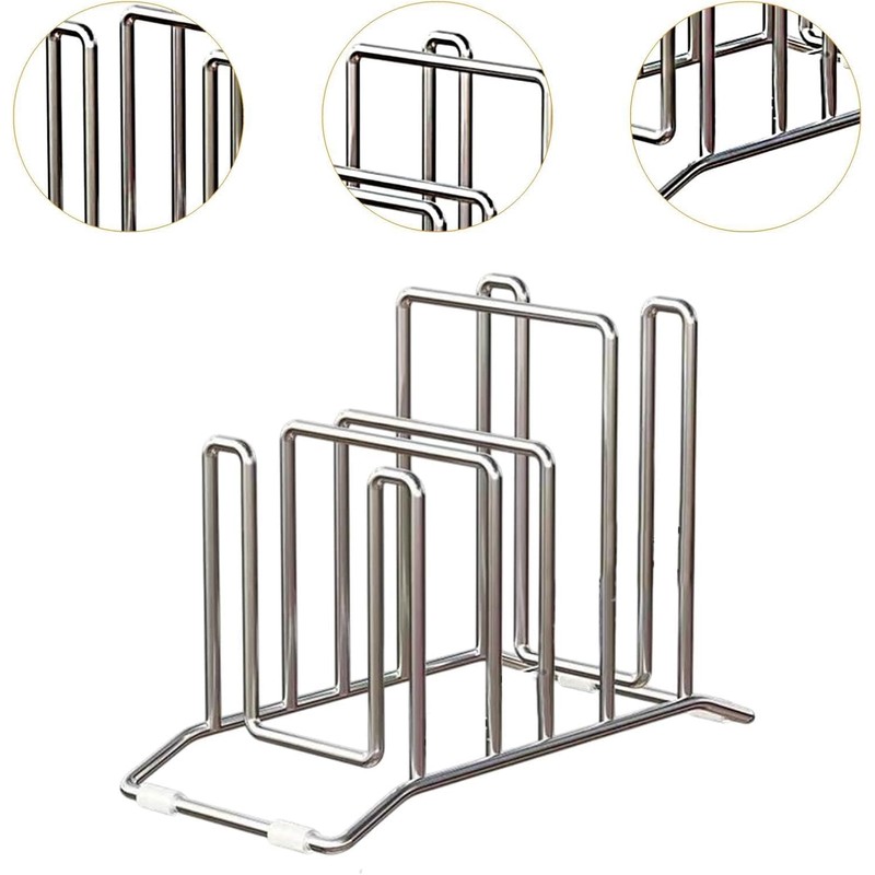 Chopping Board Holder, Baking Tray Holder Slots Chopping Board Stand