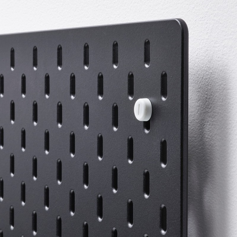 SKÅDIS Pegboard, 56 x 56 cm, Black