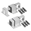 M METERXITY 2-Pack Self-Closing Latch Aluminum Alloy Automatic Window Sliding