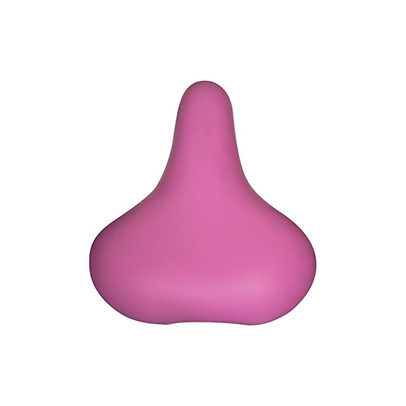 Dutch Perfect Unisex 300PINSAD Coloured Bicycle Saddle, Pink, Medium
