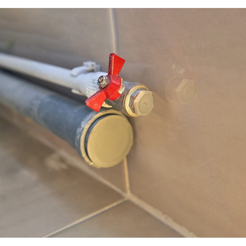 Nutmanel Brass Plug 3/4 Inch Male Thread, Blind Plug AG,