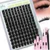Lash Clusters Kit Fluffy Eyelash Clusters Kit 12mm-18mm Thick Volume