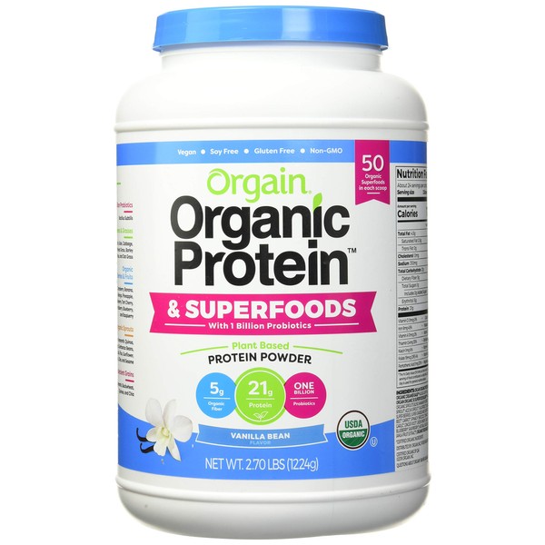Orgain Organic Protein And Super Foods, 2.70 Pound