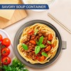 RORBAM Ramen Cooker,Microwave Ramen Bowl,Ramen Noodle Bowl 48 oz, College