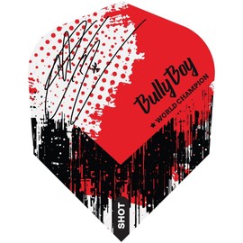 Michael Smith Game Day No.6 Dart Flights - 100 Micron Thick - For Stability and Durability