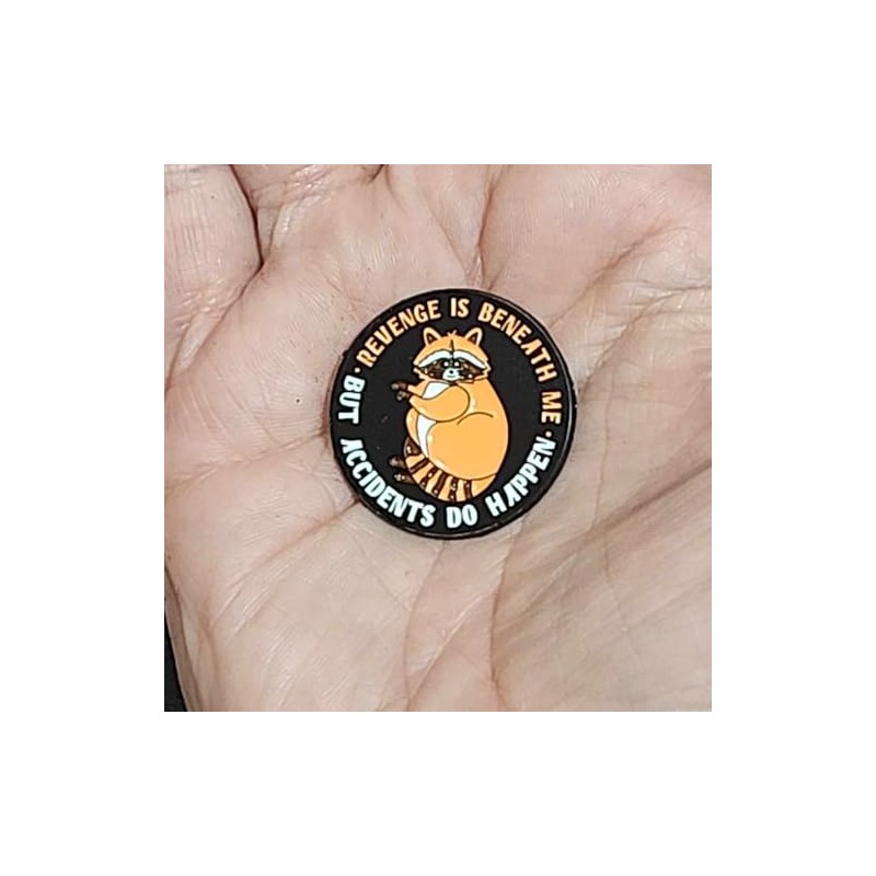 Revenge Raccoon Enamel Pin