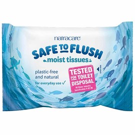 Natracare NC0303 Natural Wet Sheets (Flushable) 30 Sheets Set of 2