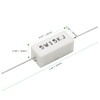 Cement Resistor 10 PCS 5W 15K Ohm 5% Axial Lead