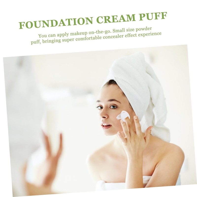 IWOWHERO Essential Makeup Tools 15pcs Mini Face for Waterdrop Shape