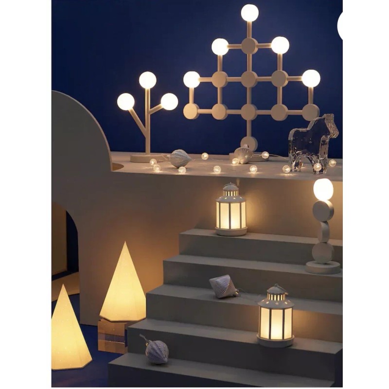IKEA STRÅLA LED decorative table lamp, tree battery operated, 7