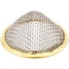 Tsuge Pipe Cone Pipe, gold, Pipe Screen Cones 0.7 inch