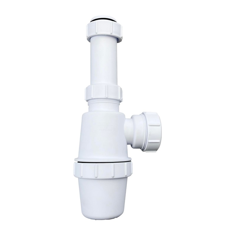 PlumbEZ Telescopic Adjustable Bottle Trap - 32mm (1.1/4") Sink Waste