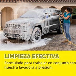 Champú y cera para automóvil, ideal para hidrolavadoras Karcher 9.558 146.0, Lavar vehículo | Limpia automóviles, bicicletas, camiones, barcos y más, 