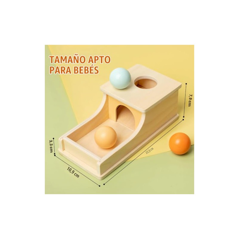 Edición Ocupada Caja de Permancia de Objetos de Madera para