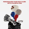FRANKTECH Golf Club Covers Pins, 10pcs or 25pcs PVC Plastic