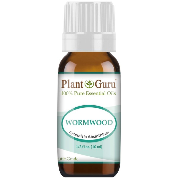 Wormwood Essential Oil (Artemisia Absinthium) 10 ml 100% Pure Undiluted Therapeutic Grade.