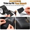 5m Self-Adhesive Leather Repair Tape – Black Furniture & Sofa