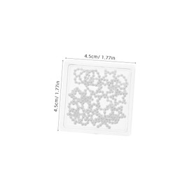 Outanaya Crafting Nail Charms Mixed Style Pearl Nail Art Pearls Durable Material for Manicure Clothing and Accessories