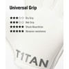 T1TAN Classic 1.0 White-Out - Goalkeeper Gloves - Without Finger
