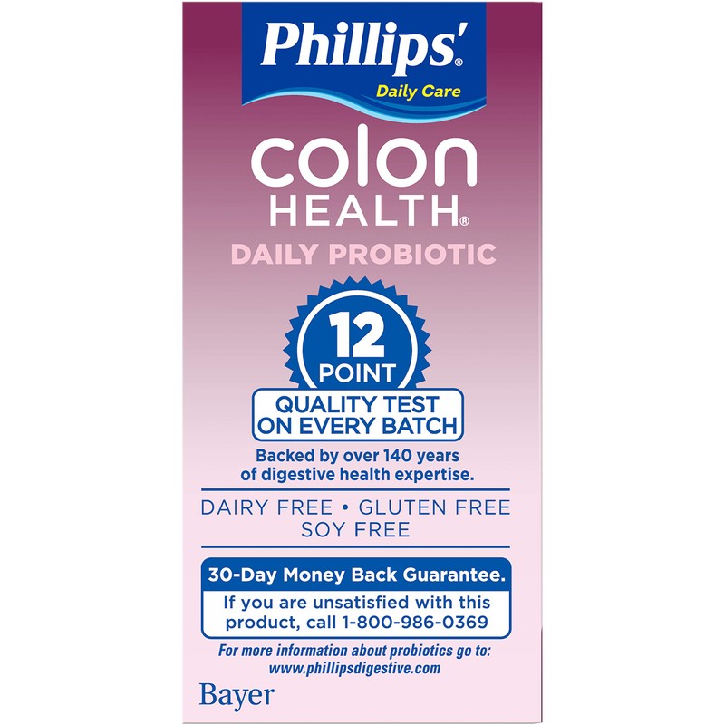 Phillips' Colon Health Probiotic Capsules, 30-Count Bottle - Buy Packs