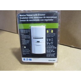 Eaton OSUL06D-C4-K-L Motion Sensor With Dimmer Automatically Turns Lights Off