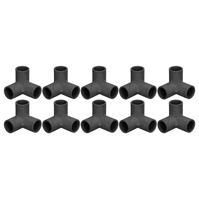 PVC Pipe Connector 3 Way Multifunction Pipe Connector ID25mm Indoor