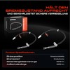 Frankberg 2 x Handbrake Cables Rear Left Right Compatible with