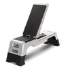HolaHatha Adjustable Stepper with Storage Compartment, Incline Fitness Deck &