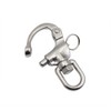 Swivel Shackle, 2PCS 87mm Stainless Steel Quick Release Snap Shackle,