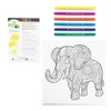 Royal & Langnickel - Canvas Art Markers Elephant
