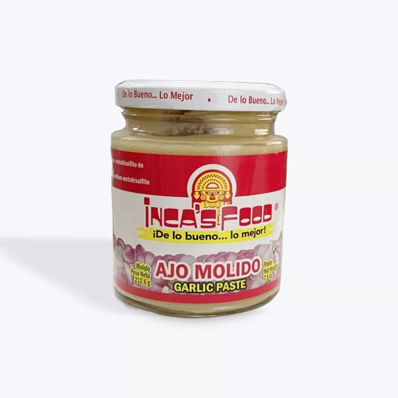 Inca's Food AJO PASTA 7.5 Oz 212.g - PACK X
