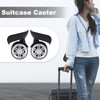 Luggage Wheels Replacement,1 Pair Suitcase Replacement Wheels,Replacement Suitcase Wheels,Easy Installation