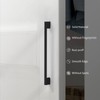 KNOKLOCK 10 Pack 5 Inch(128mm) Kitchen Cabinet Handles Matte Black
