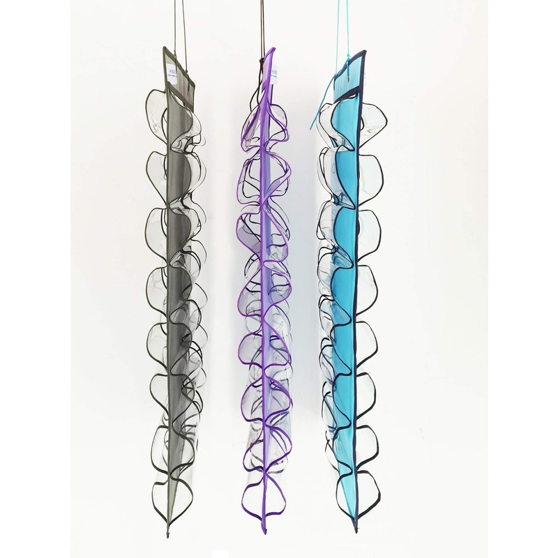 ANIZER Dual-sided Hanging Sunglasses Organizer Dust-Proof Glasses Storage Wall Pocket