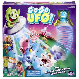 Goliath Games: Go Go UFO | The Out-Of-This-World Alien Game | Kids Action Game |For 2-6 Players | For Ages 6+