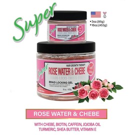 NEXT IMAGE - Braid Locking Gel Super Hold [Rose Water]