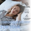 Ali King Grounding Pillowcase, 5% Conductive Silver + 95% Soft