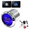 Unifizz 12V Car One-Button Start Switch Kit, Keyless Engine Ignition
