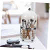 TOVINANNA Makeup Brush Holder Organizer Beauty Vanity Countertop Multifunctional Desk