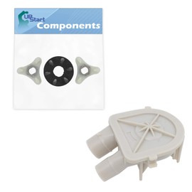 3363394 Washing Machine Pump & 285753A Washer Motor Coupler Replacement for Kenmore/Sears 11080754001 Washer - Compatible with WP3363394 Water Pump Assembly & 285753A Motor Coupling Kit