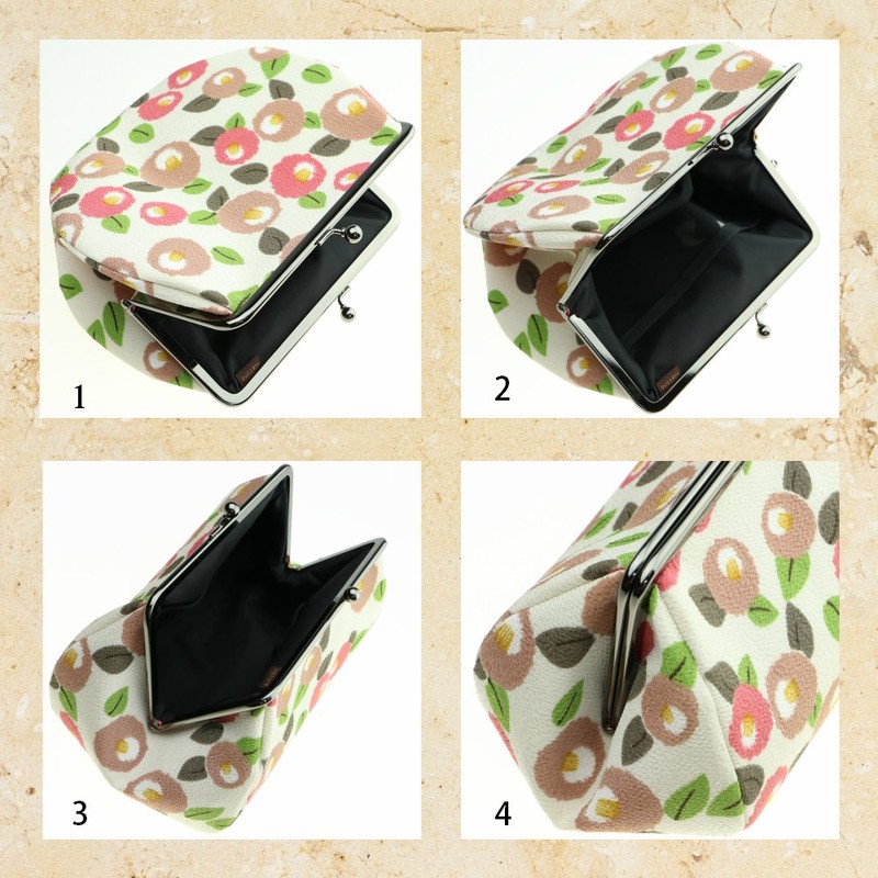 watona Crepe Cosmetic Pouch, Width 4.7 - 6.3 inches (12