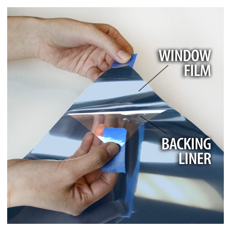 BDF 1SBL Window Film Static Cling Heat Rejection and Daytime