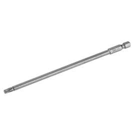 sourcing map T25 Magnetic Torx Screwdriver Bits, 1/4 Inch Hex Shank 5.91-inch Length S2 Power Tool