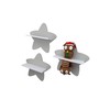 PsGreen Mini Star Set of 3 Compatible with Tonie Figures,