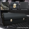 Wuatow Trunk Organizer for Car With Lid,Foldable Trunk Organizer for